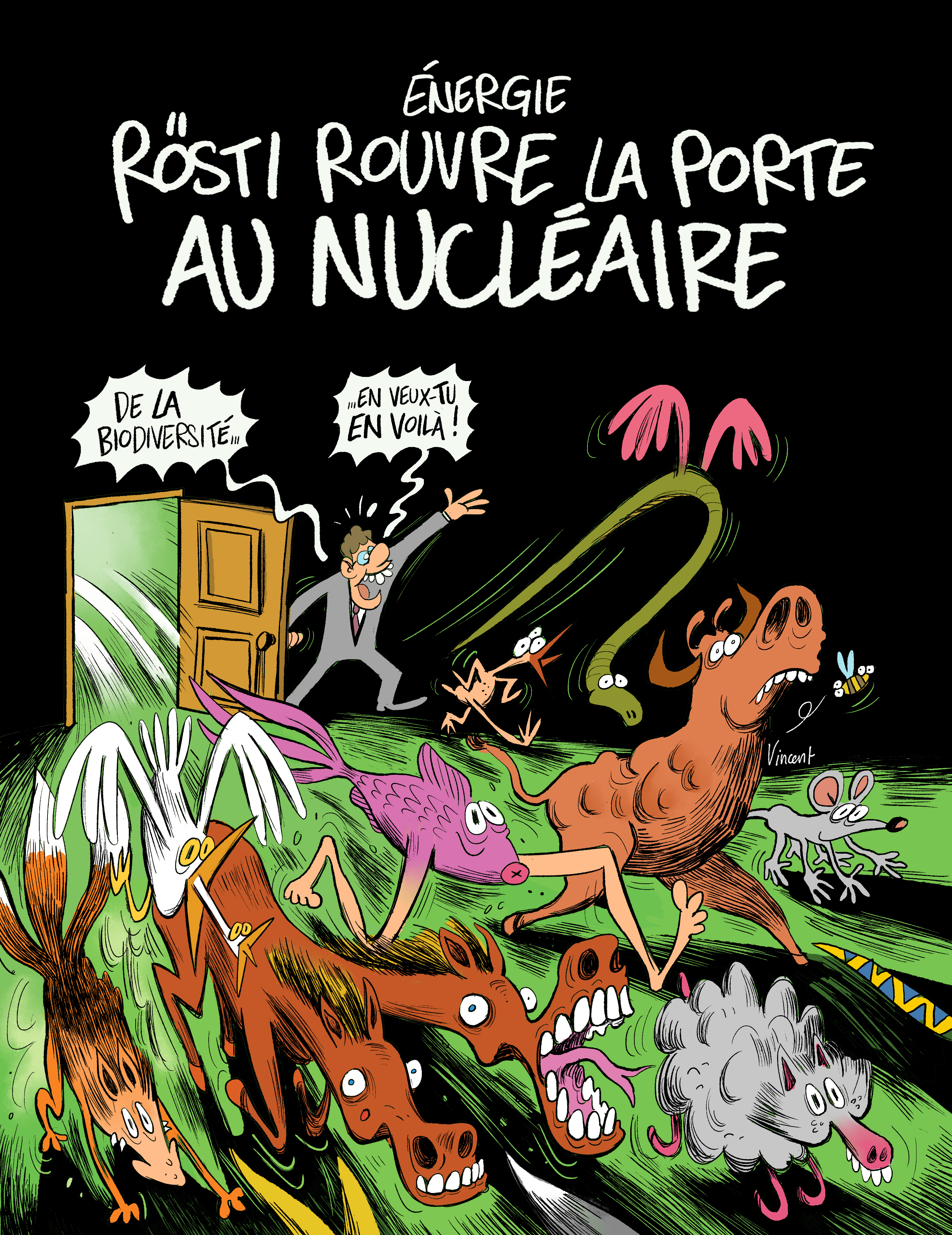 2. Platz Swiss Cartoon Award